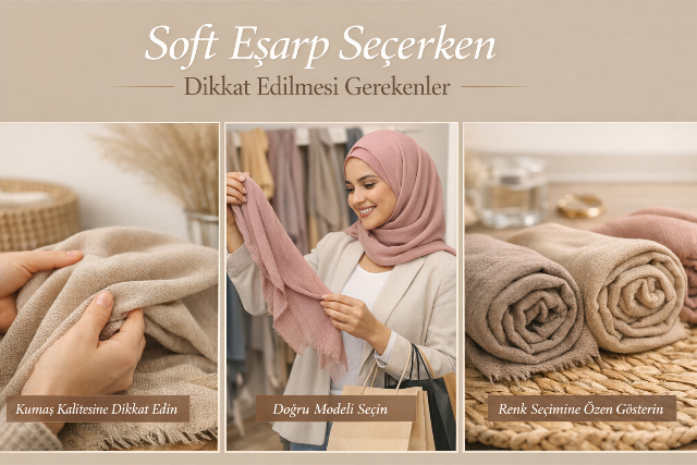 Soft Eşarp Seçerken Dikkat Edilmesi Gerekenler