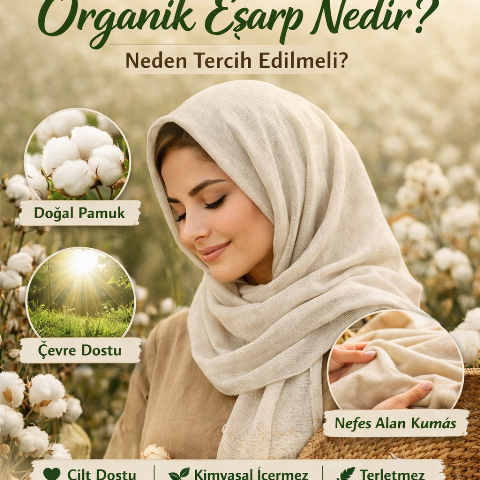Organik Eşarp Nedir? Neden Tercih Edilmeli?