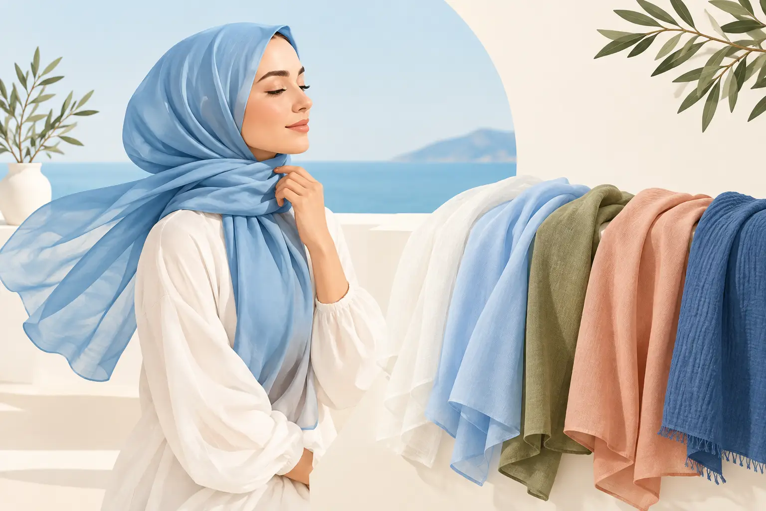 Yazlık Şal Kumaşları Nelerdir? Serin Seçimler