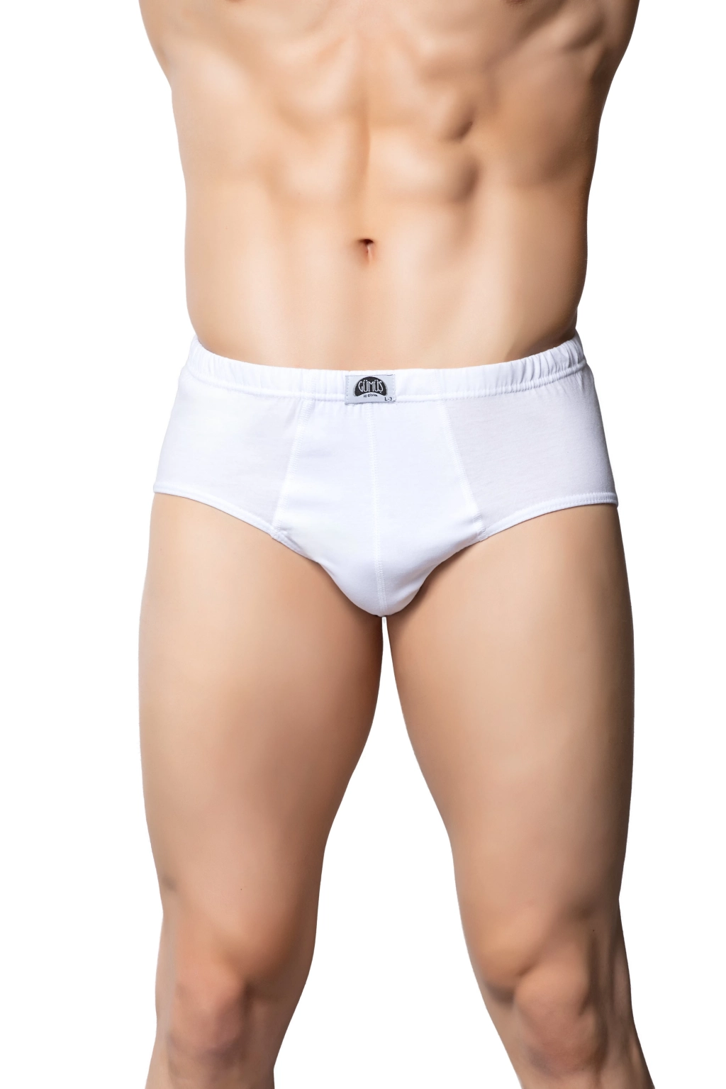Gümüş 3016 Erkek Slip Külot Beyaz